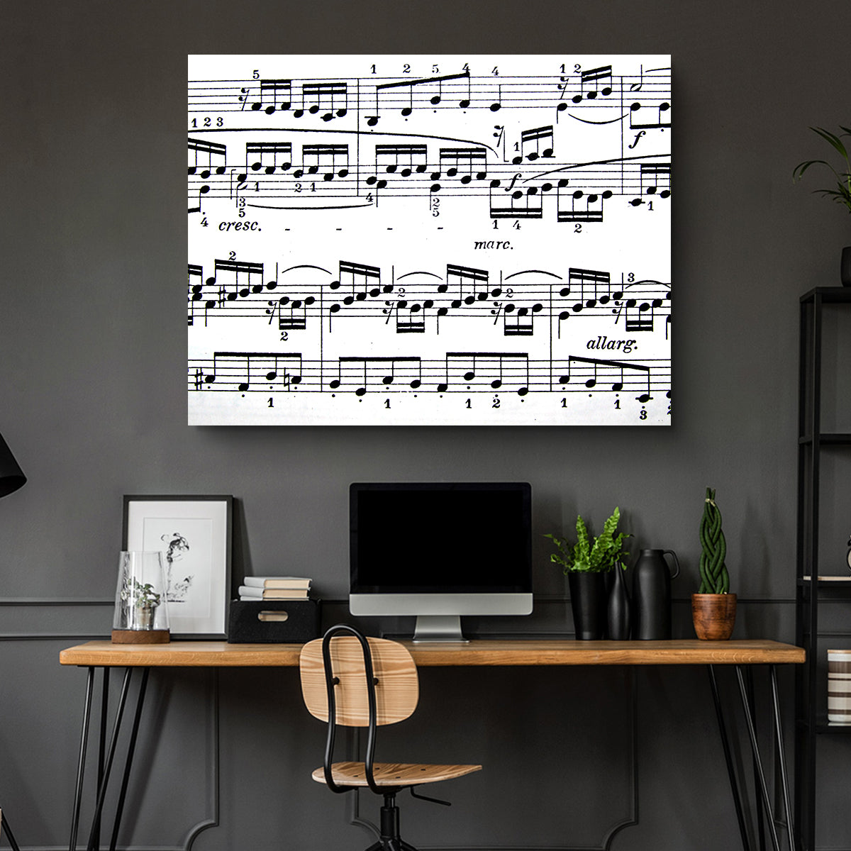 Sheet Music Wall Art