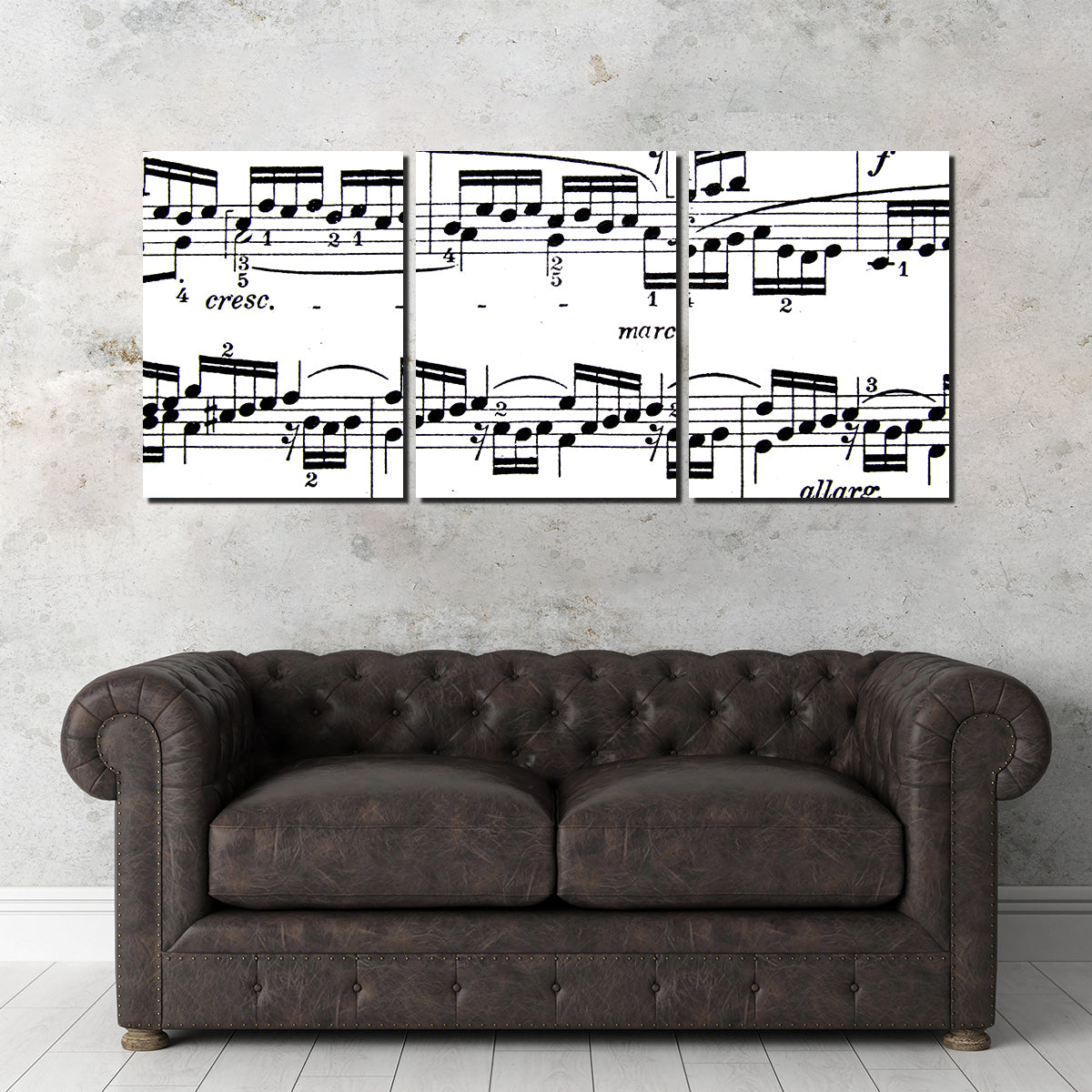 Sheet Music Wall Art