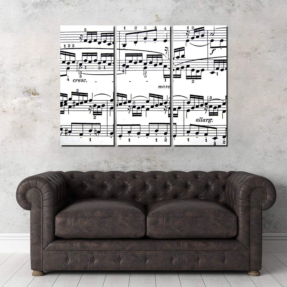 Sheet Music Wall Art