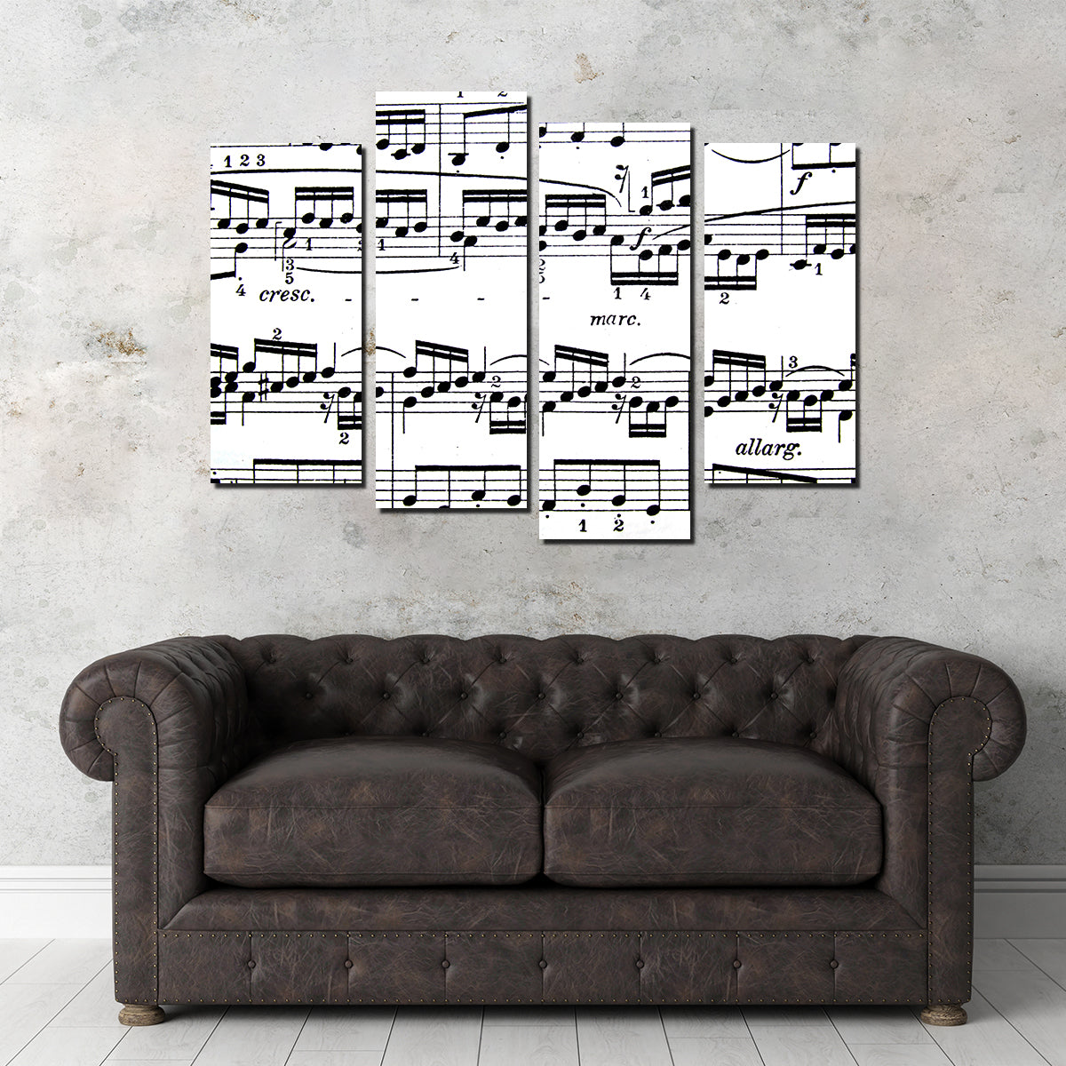 Sheet Music Wall Art