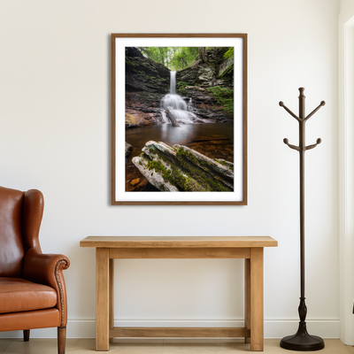 AUTO-MOCKUP ROOM | Sheldon Reynolds Falls Wall Art
