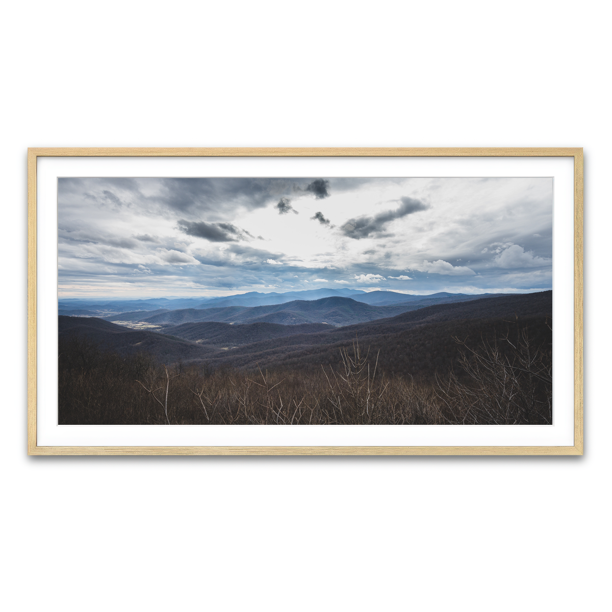 Framed Print 2x1 Natural