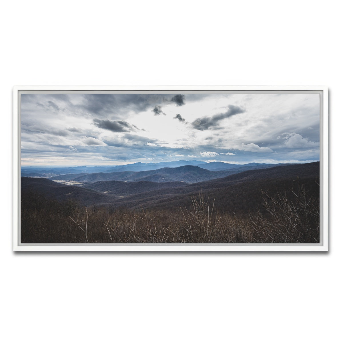 AUTO-MOCKUP WHITE | Shenandoah Valley | 1 Piece | White Framed Canvas | group=2x1