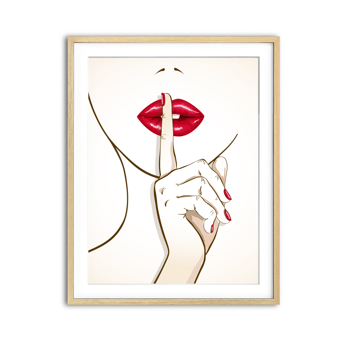 Framed Print 3x4 Natural