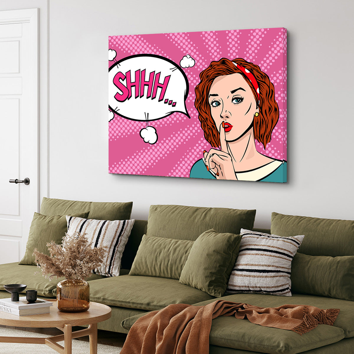 Shhh Wall Art