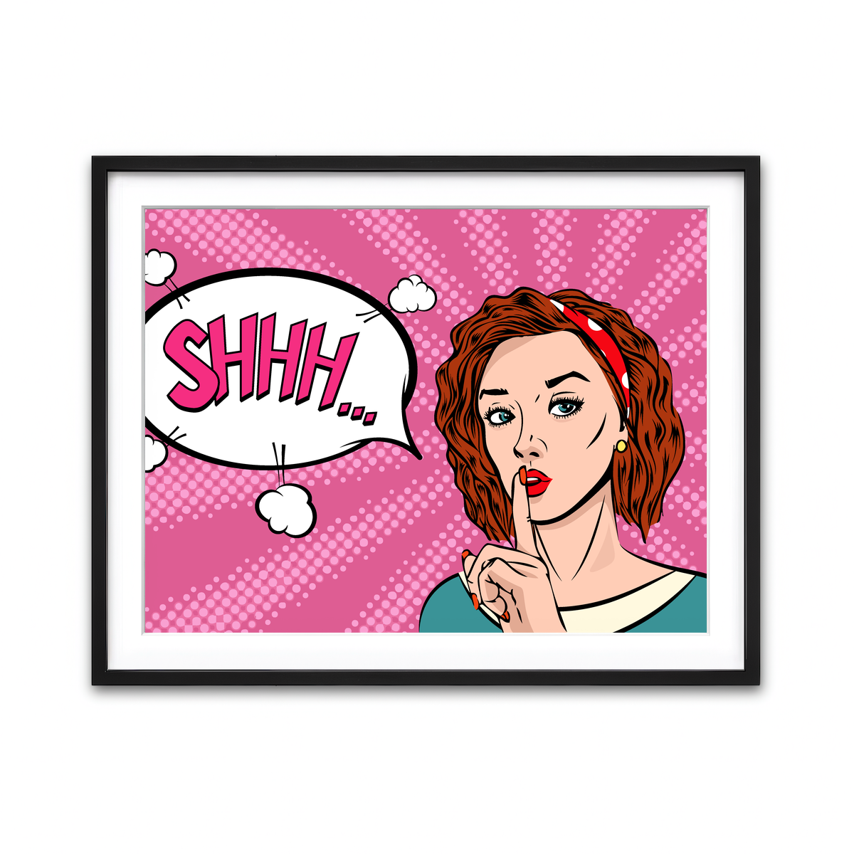 Framed Print 4x3 Black