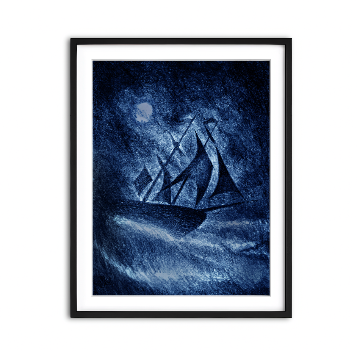 Framed Print 3x4 Black