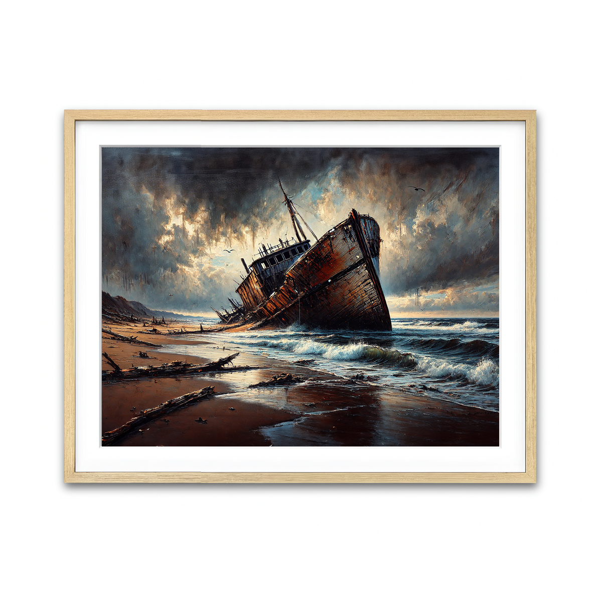 Framed Print 4x3 Natural