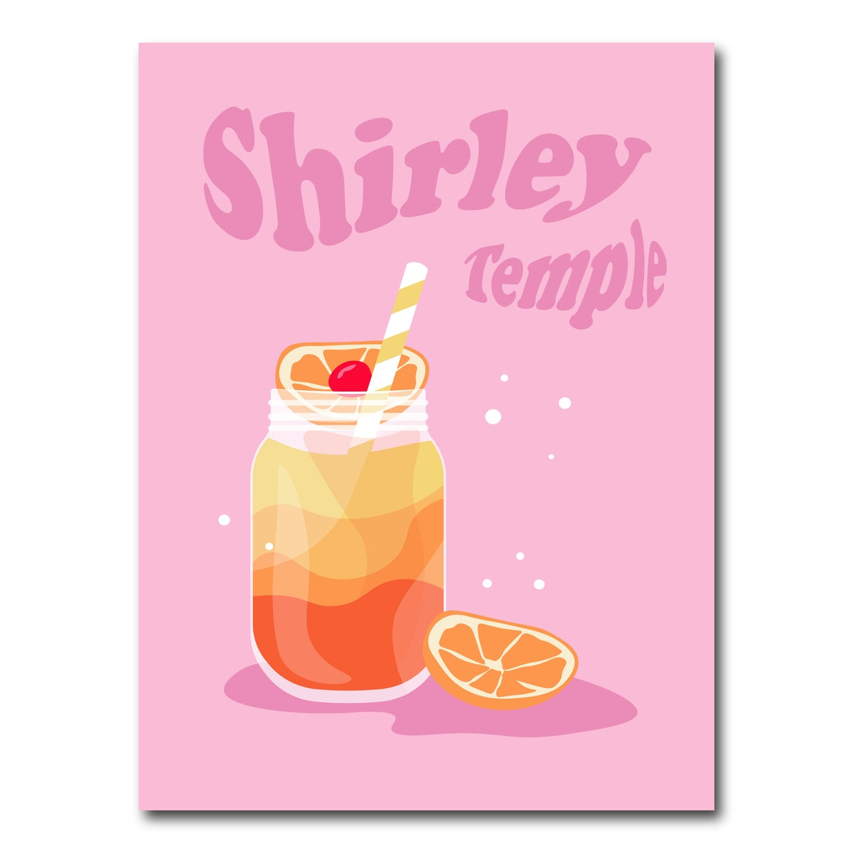 AUTO-MOCKUP WHITE | Shirley Temple Orange | 1 Piece | Gallery Wrap Canvas | group=3x4
