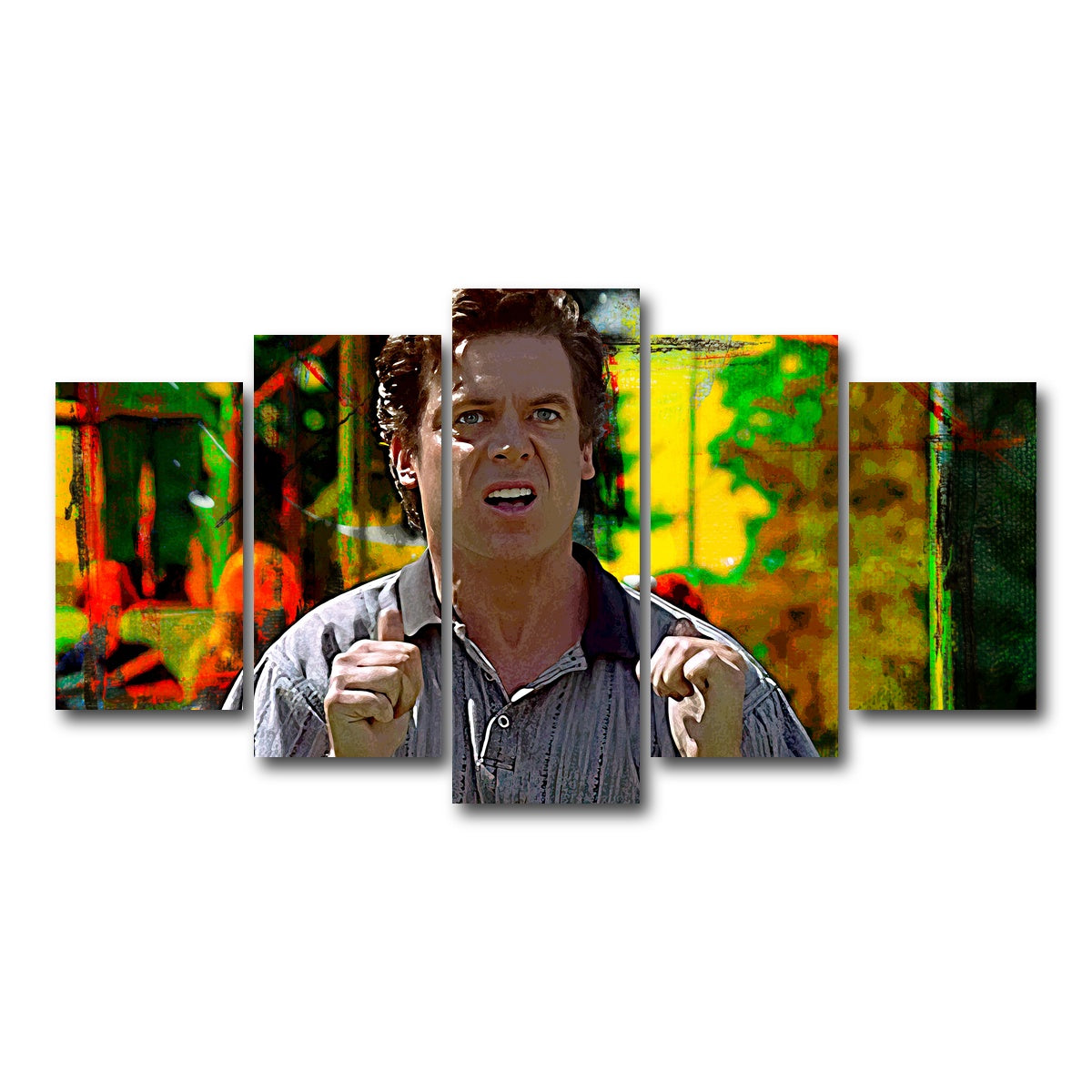AUTO-MOCKUP WHITE | Shooter McGavin | 5 Piece | Gallery Wrap Canvas | group=5_normal
