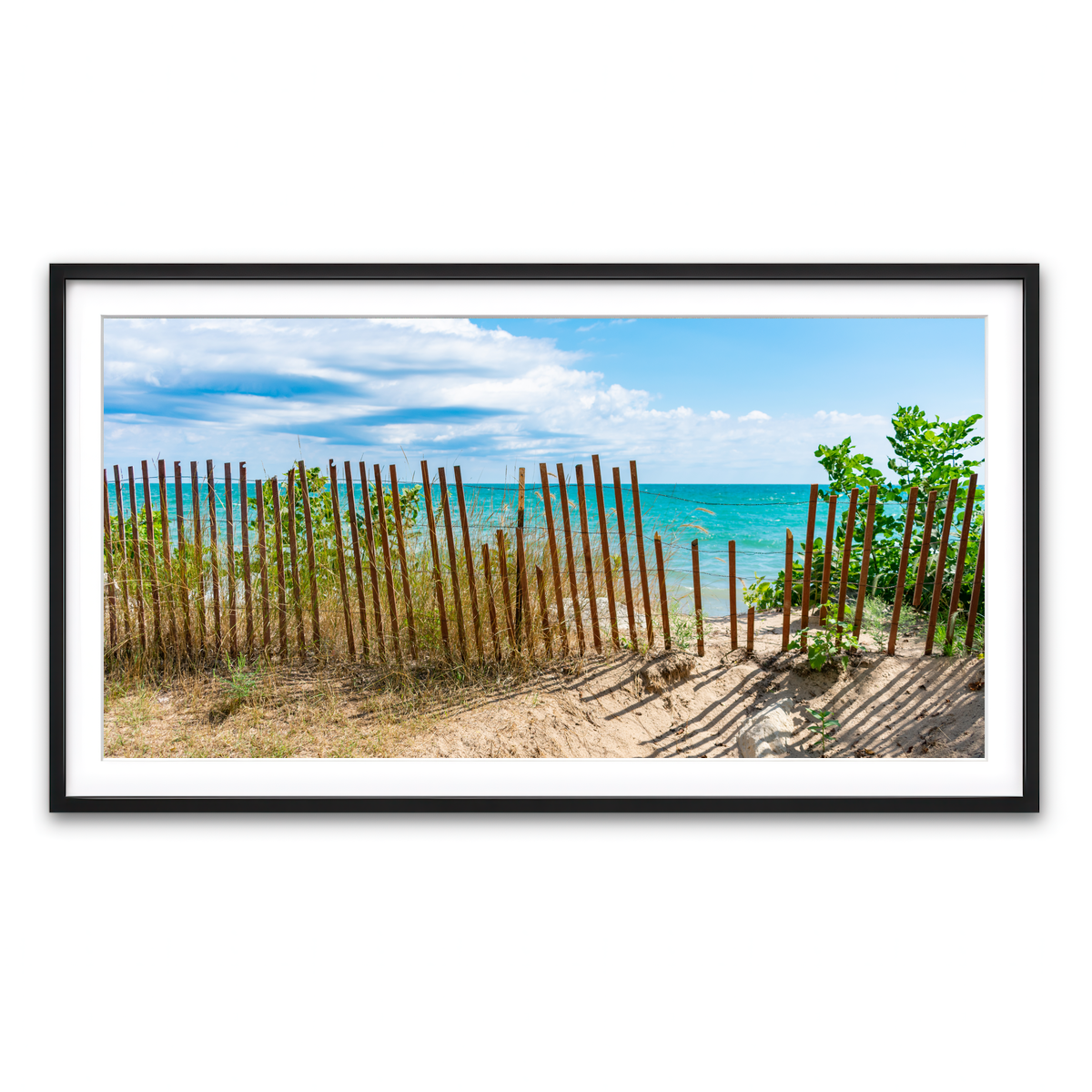Framed Print 2x1 Black
