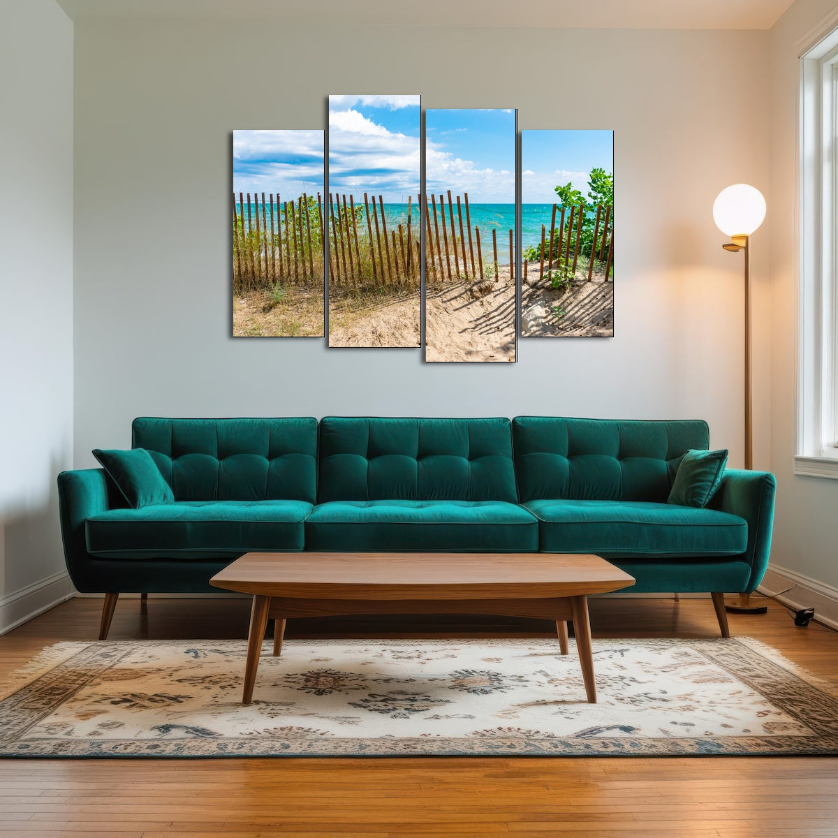 AUTO-MOCKUP ROOM | Shoreline with Fence in Evanston