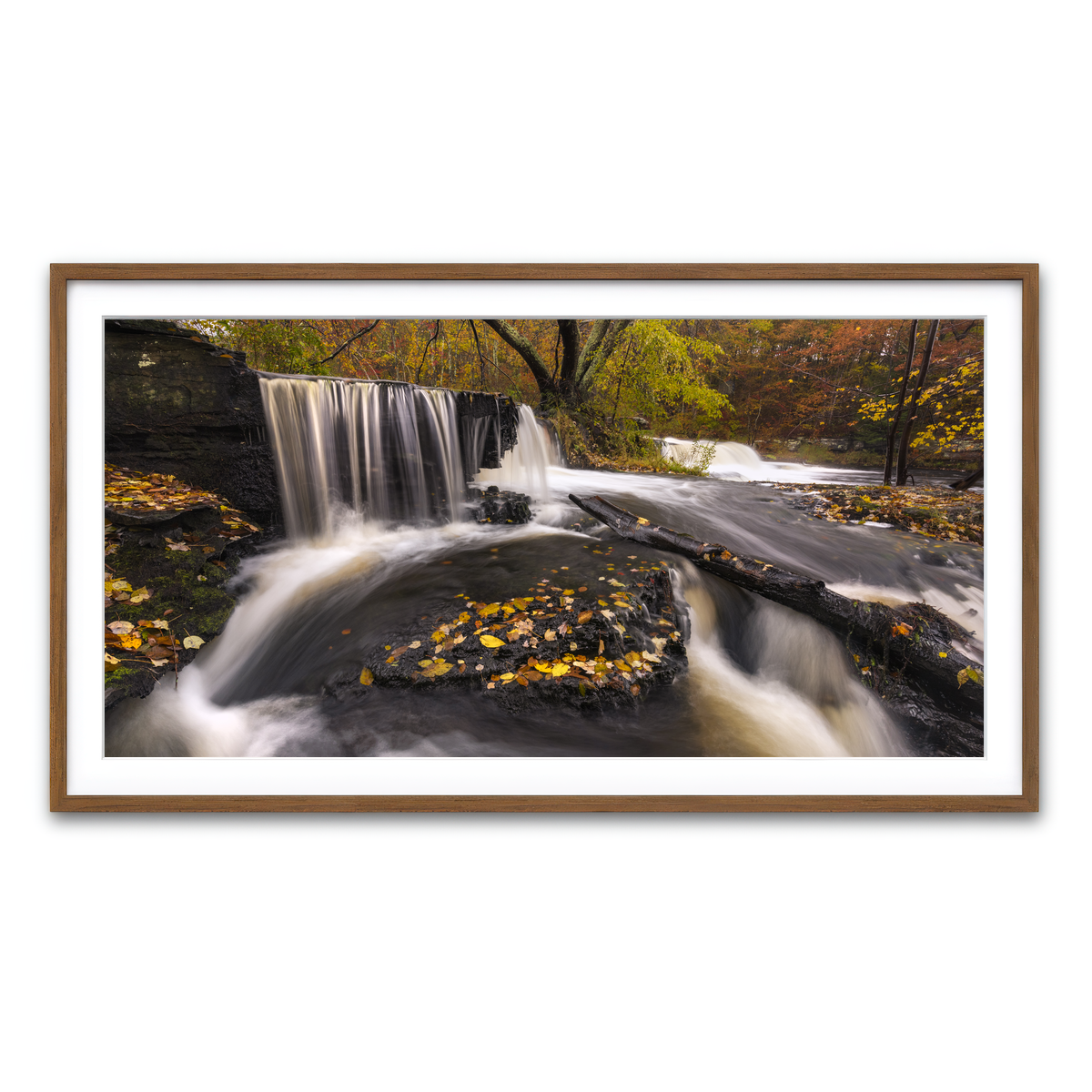 Framed Print 2x1 Walnut