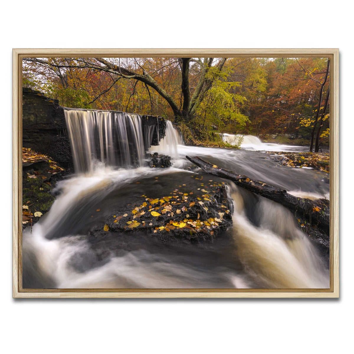AUTO-MOCKUP WHITE | Side Stepping | 1 Piece | Natural Framed Canvas | group=4x3