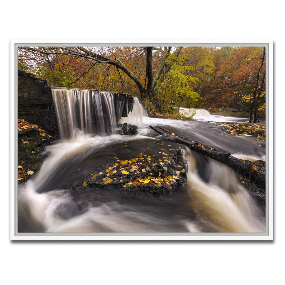 AUTO-MOCKUP WHITE | Side Stepping | 1 Piece | White Framed Canvas | group=4x3