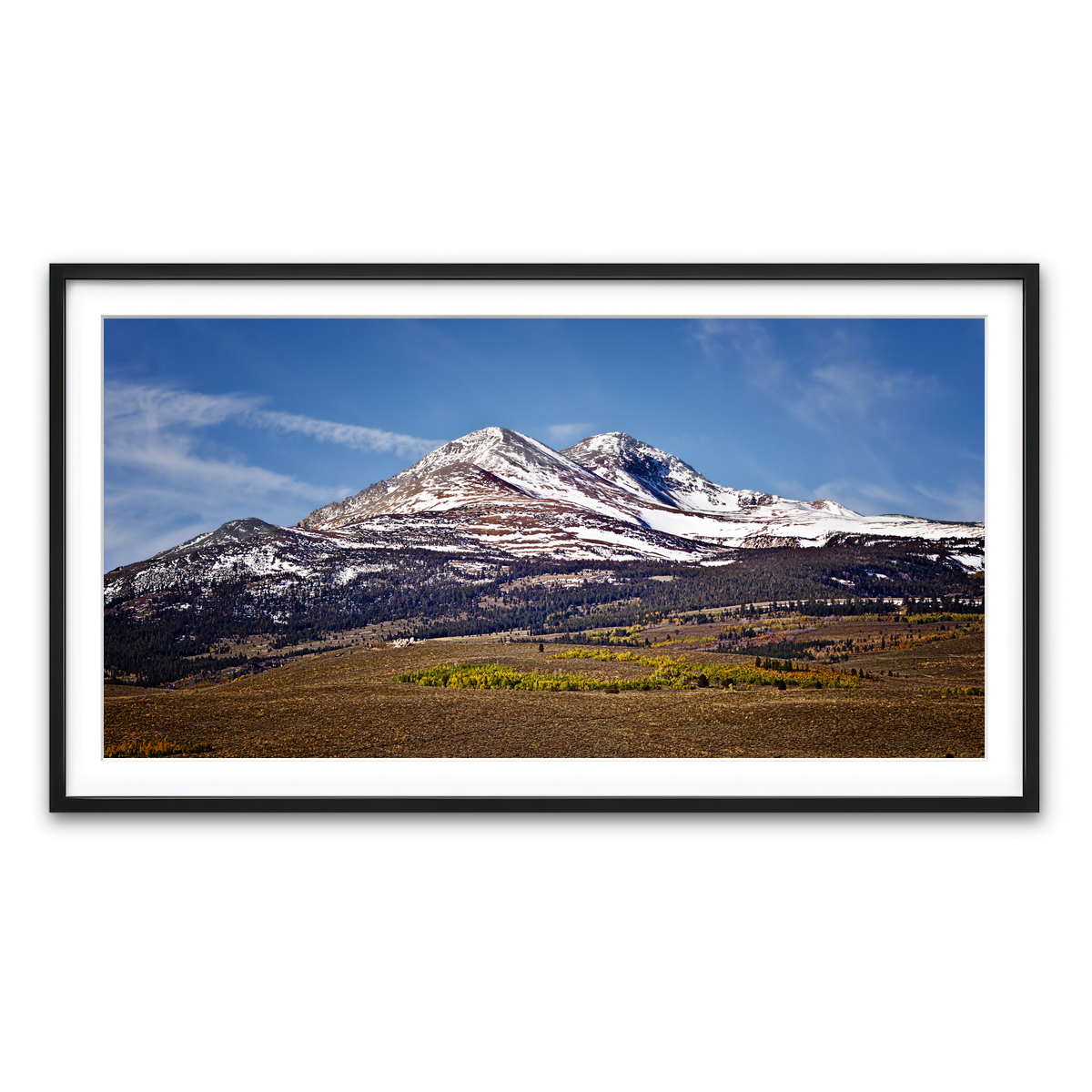 Framed Print 2x1 Black