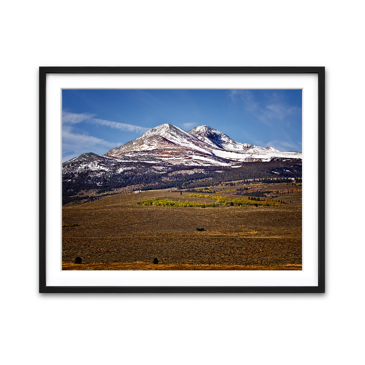 Framed Print 4x3 Black