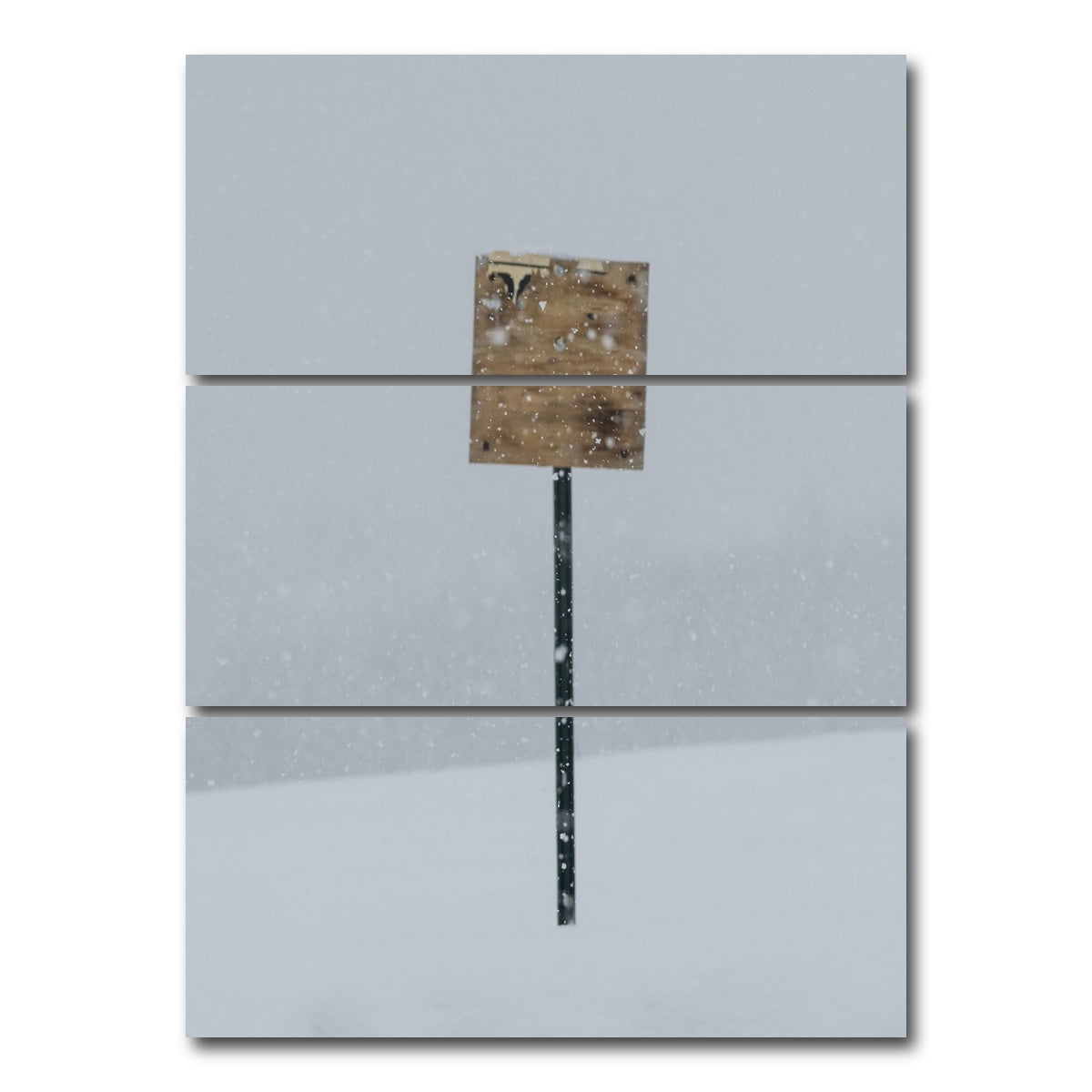 AUTO-MOCKUP WHITE | Sign of the Times | 3 Piece | Gallery Wrap Canvas | group=8x18_stacked