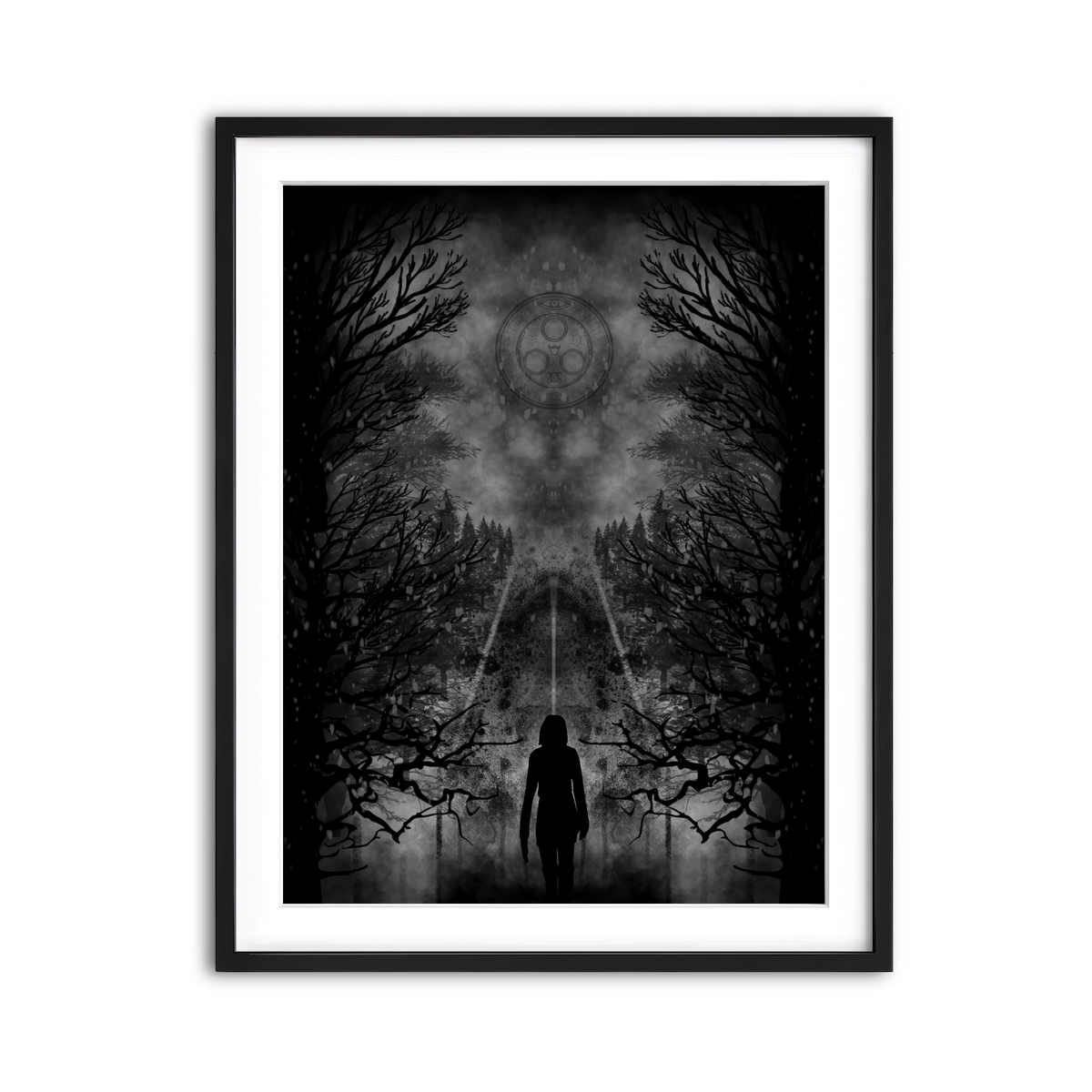 Framed Print 3x4 Black
