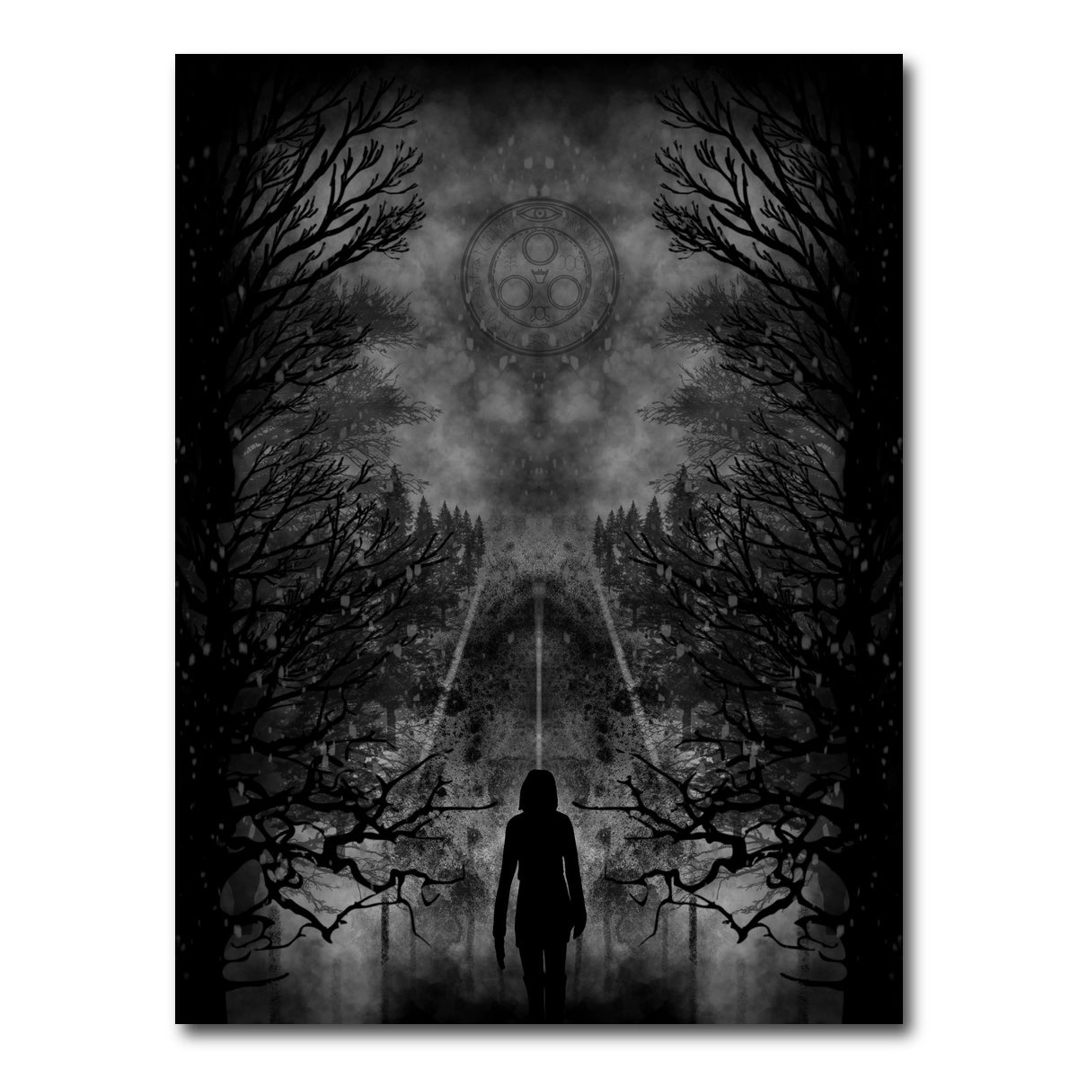 AUTO-MOCKUP WHITE | Silent Hill | 1 Piece | Gallery Wrap Canvas | group=3x4