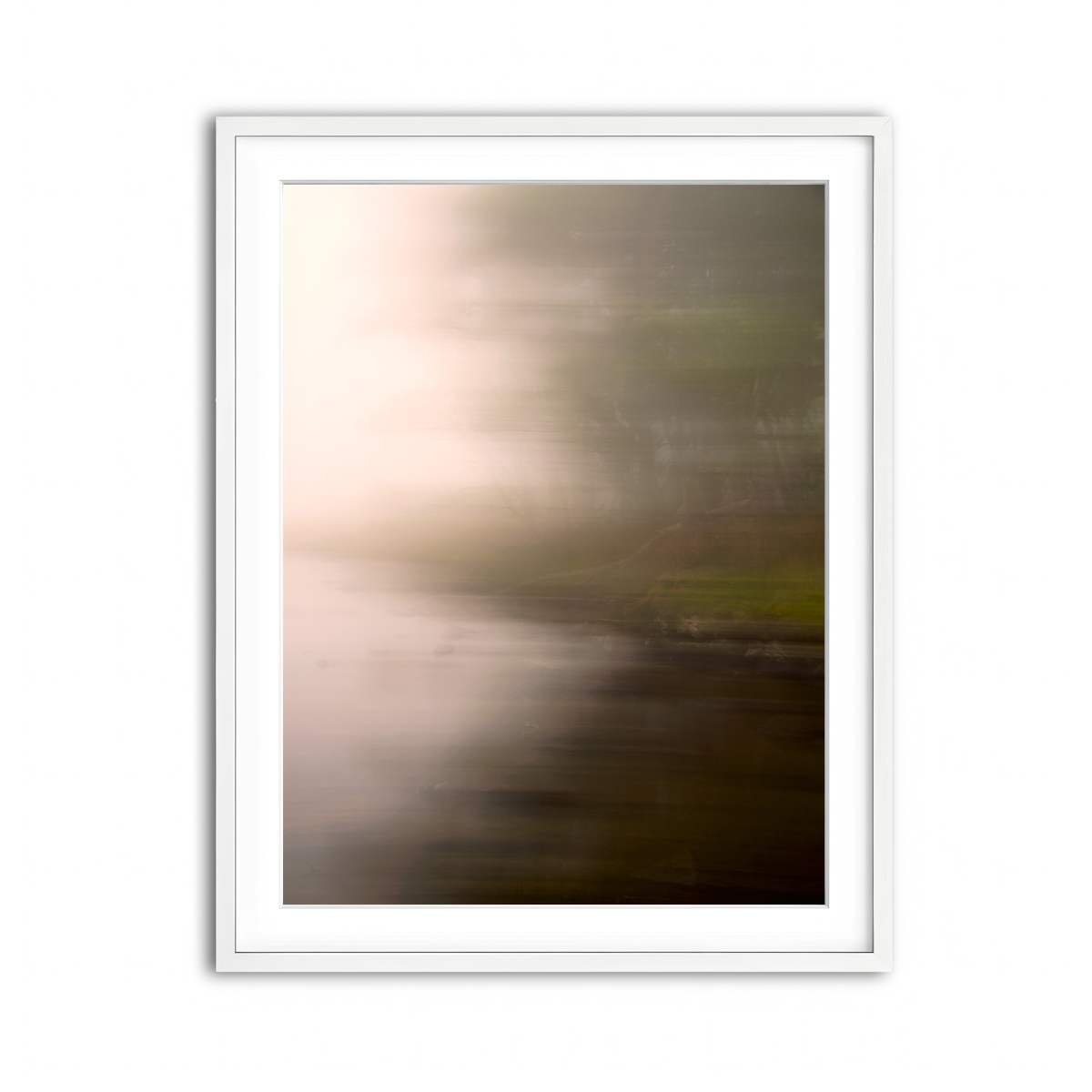 Framed Print 3x4 White