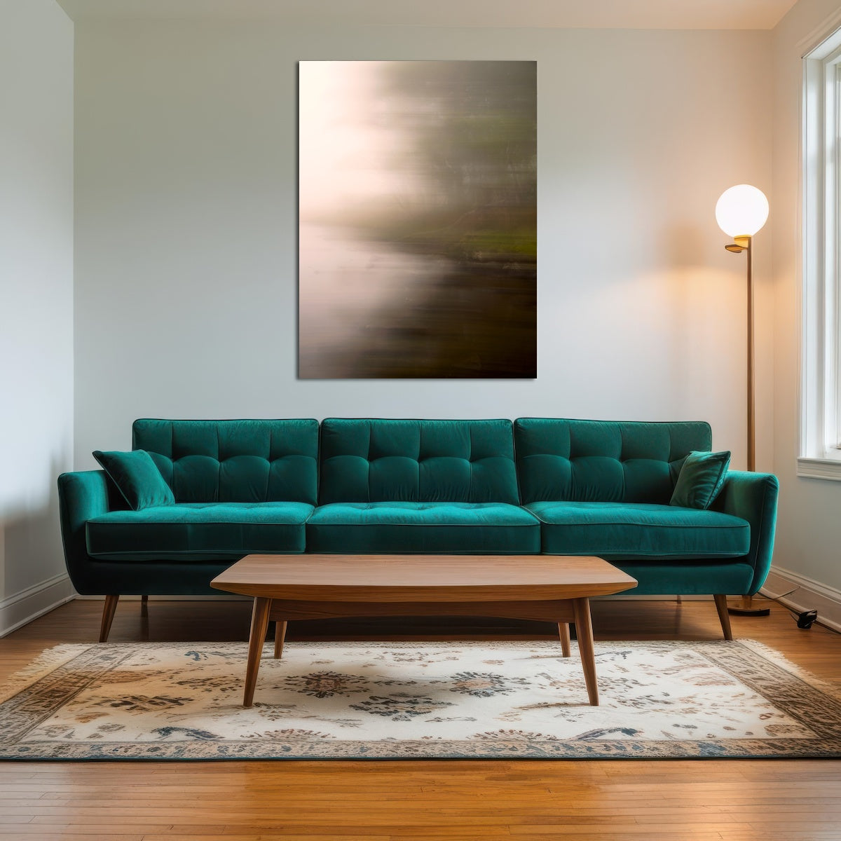 AUTO-MOCKUP ROOM | Silhouette in the Fog