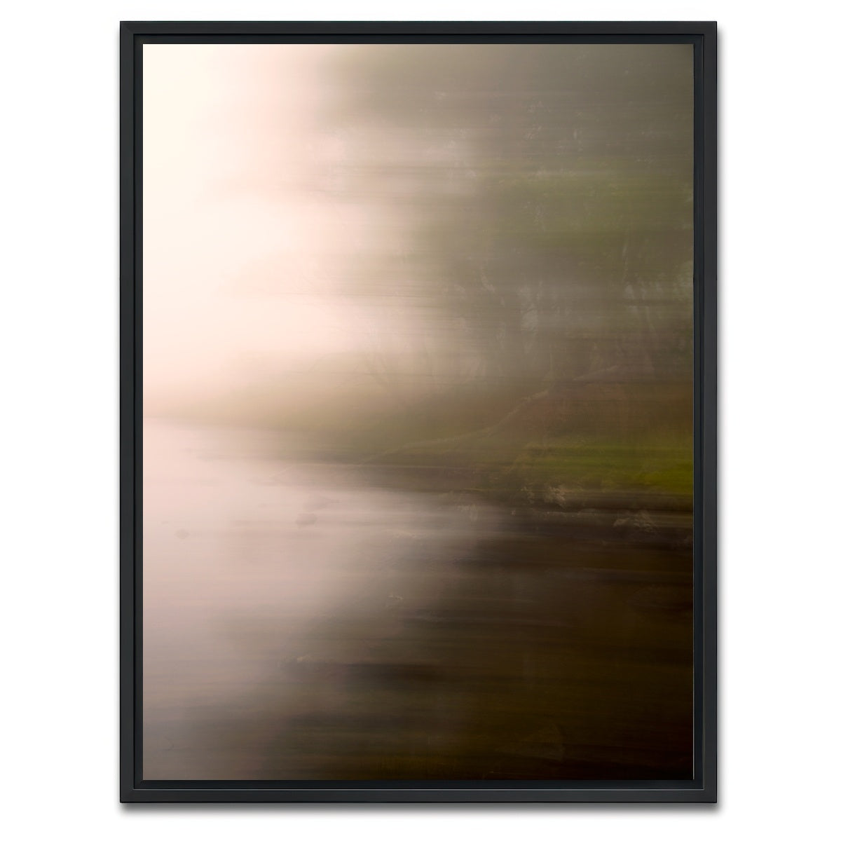 AUTO-MOCKUP WHITE | Silhouette in the Fog | 1 Piece | Black Framed Canvas | group=3x4