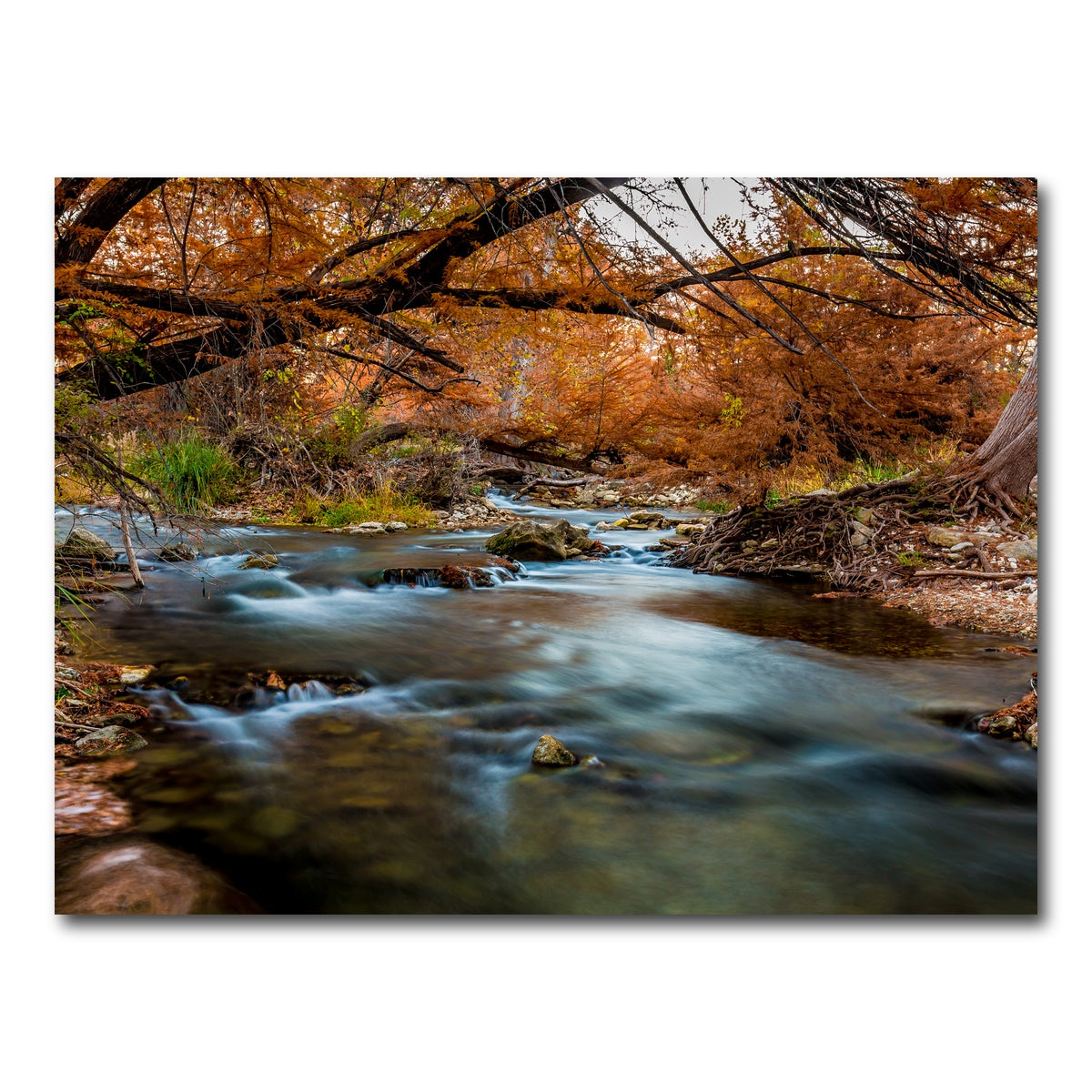 AUTO-MOCKUP WHITE | Silky Guadalupe River | 1 Piece | Gallery Wrap Canvas | group=4x3