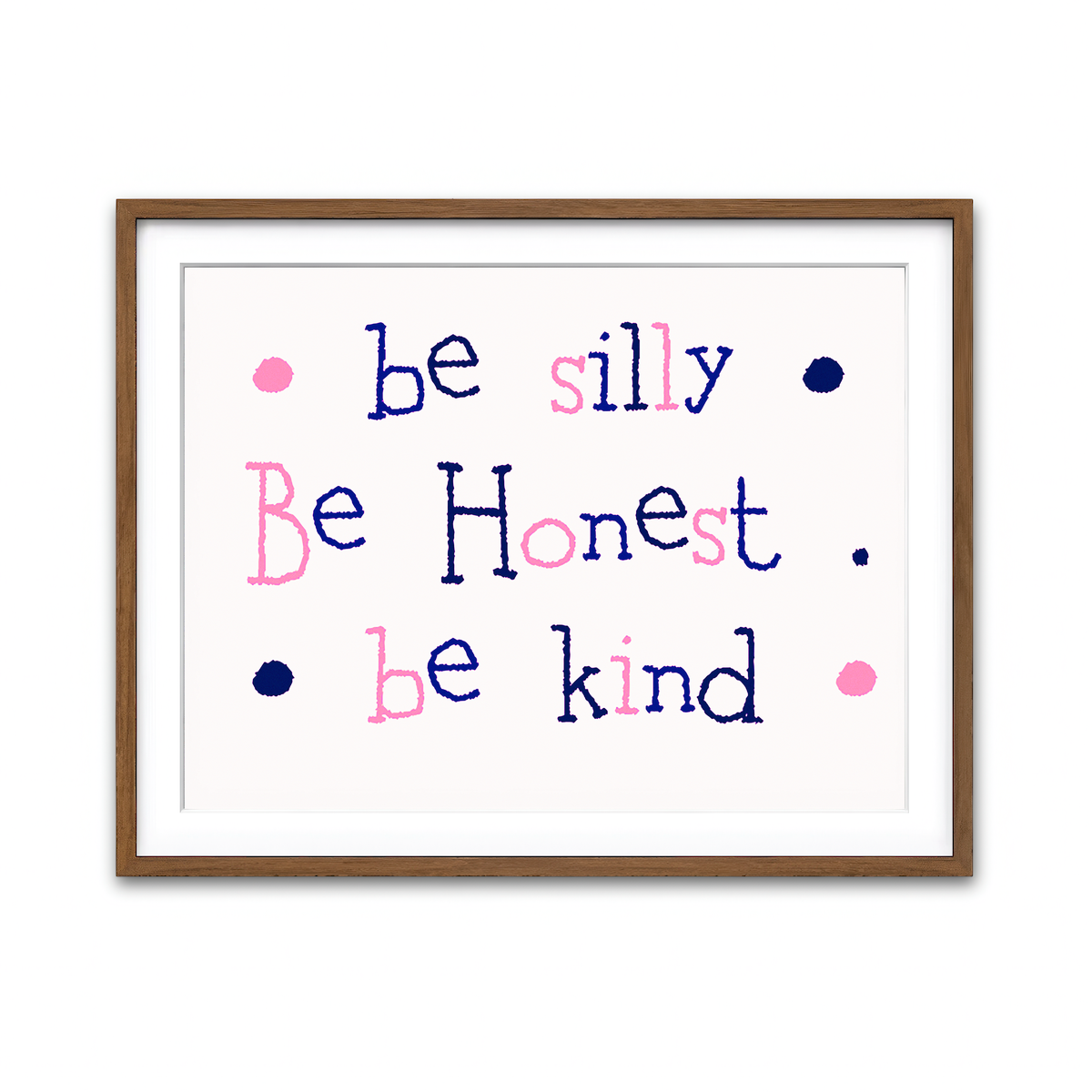 Framed Print 4x3 Walnut