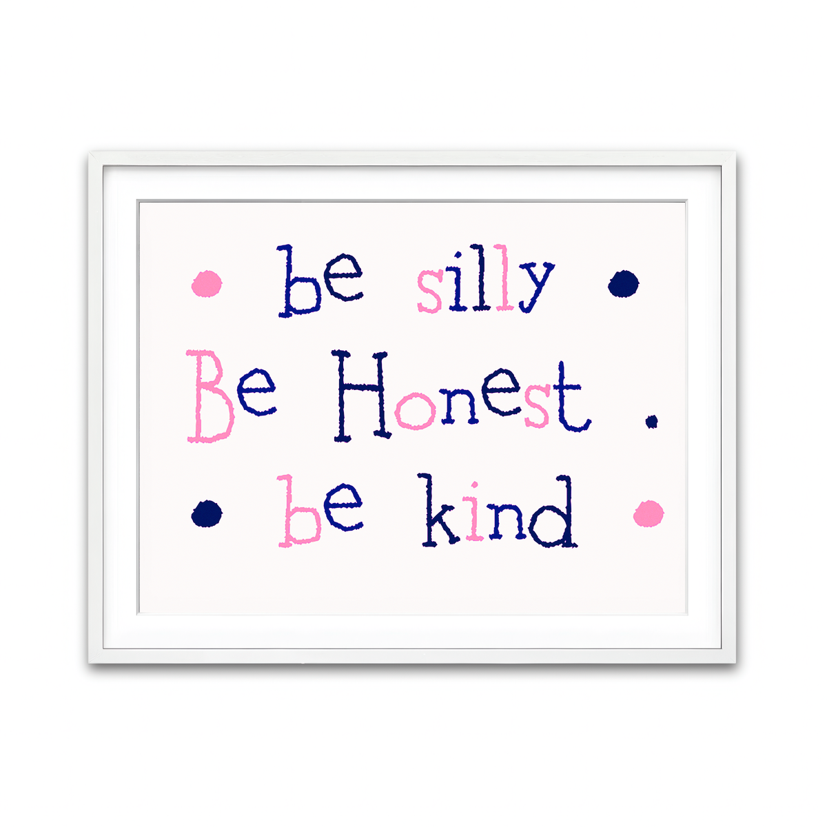 Framed Print 4x3 White