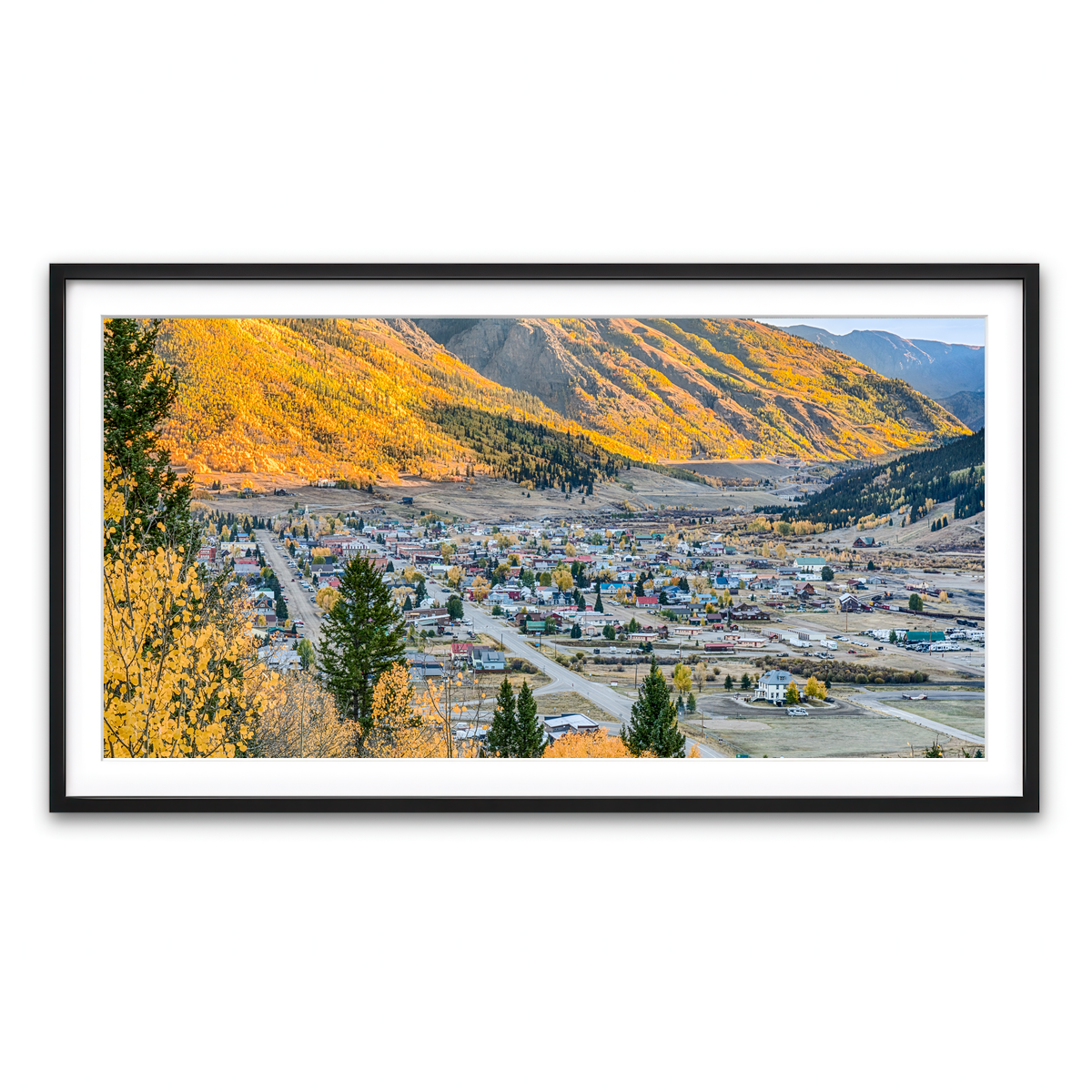 Framed Print 2x1 Black