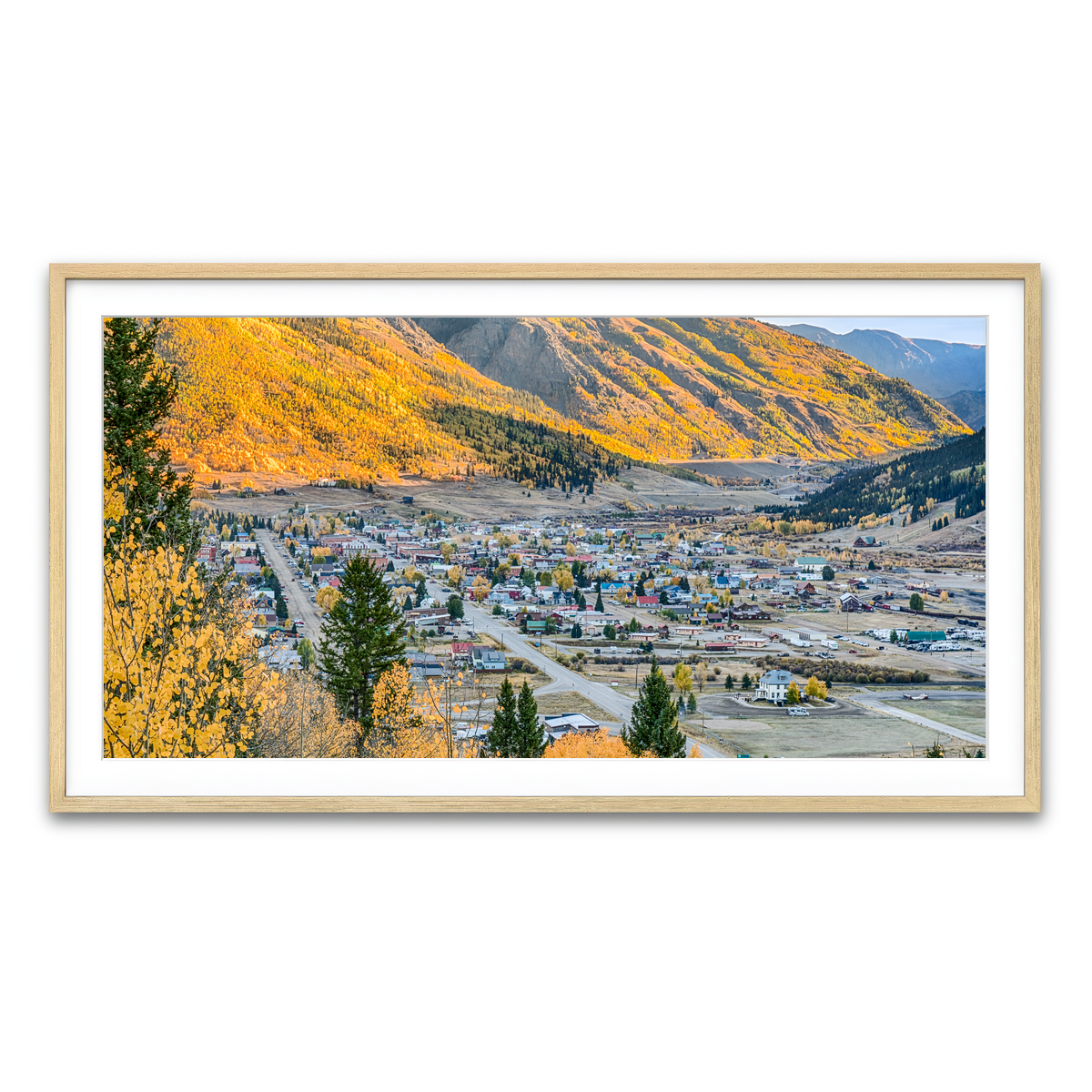 Framed Print 2x1 Natural