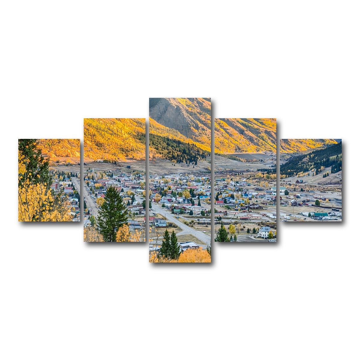 AUTO-MOCKUP WHITE | Silverton | 5 Piece | Gallery Wrap Canvas | group=5_short