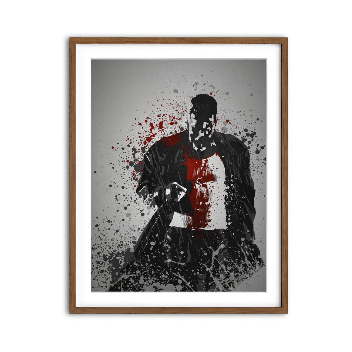 Framed Print 3x4 Walnut