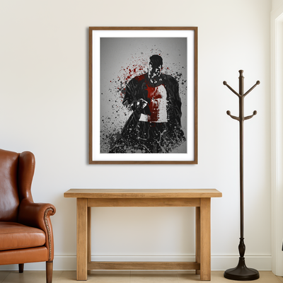 AUTO-MOCKUP ROOM | Sin Wall Art