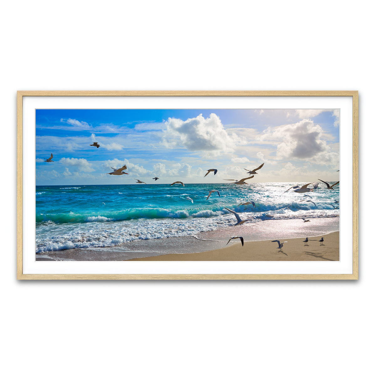 Framed Print 2x1 Natural