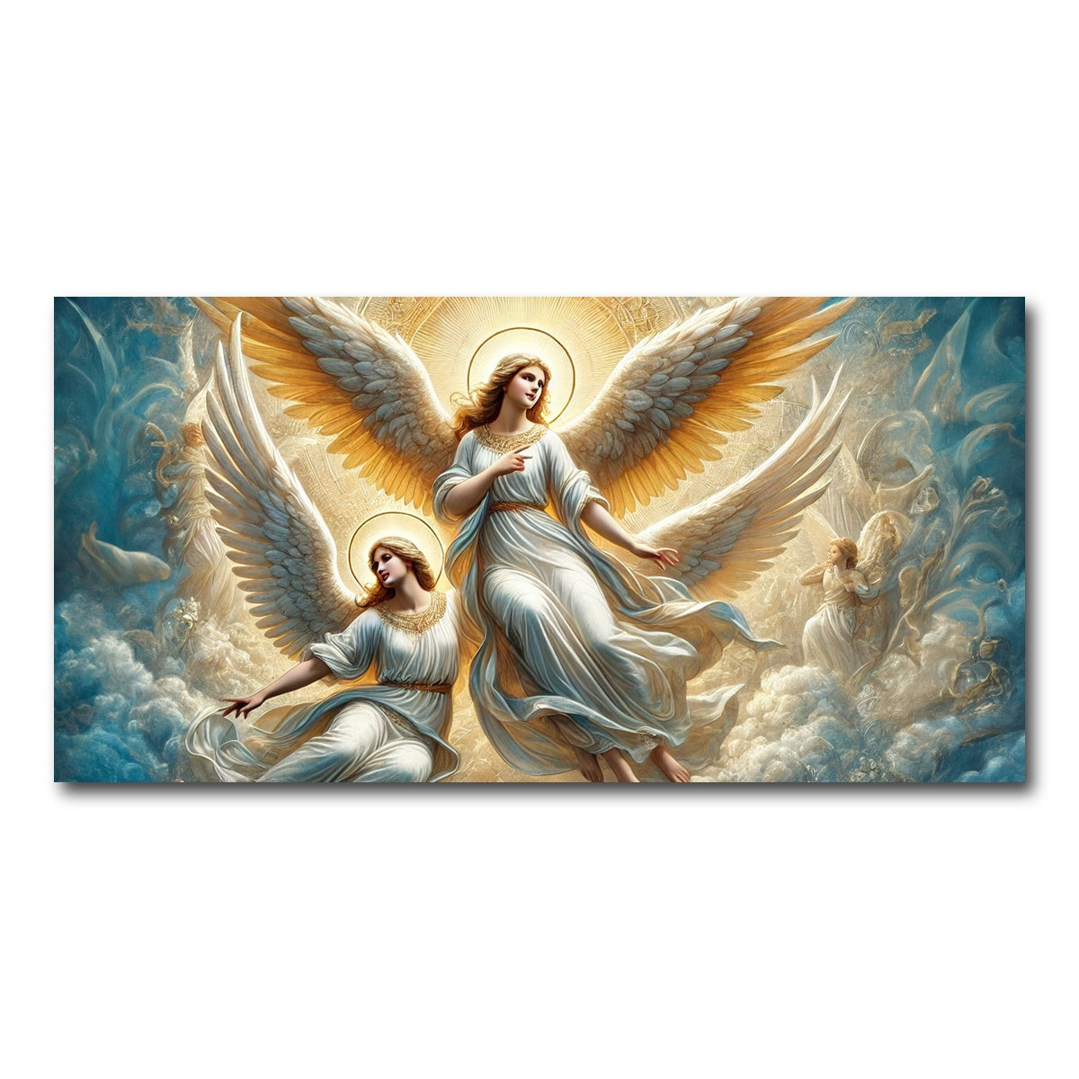 AUTO-MOCKUP WHITE | Singing Angels | 1 Piece | Gallery Wrap Canvas | group=2x1