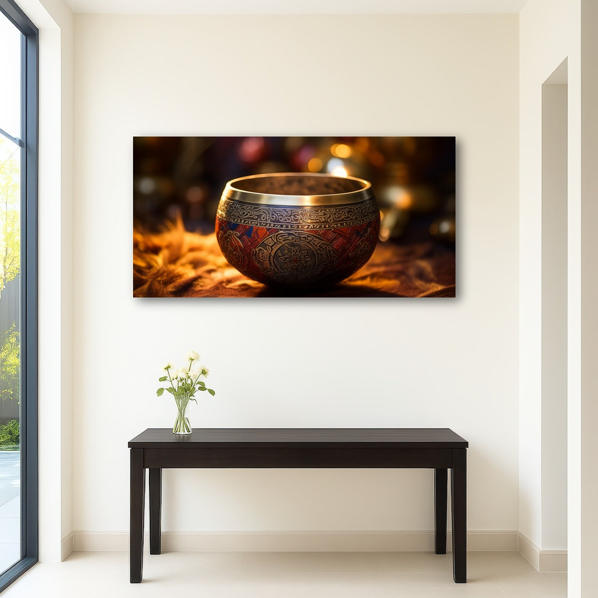 AUTO-MOCKUP ROOM | Singing bowl