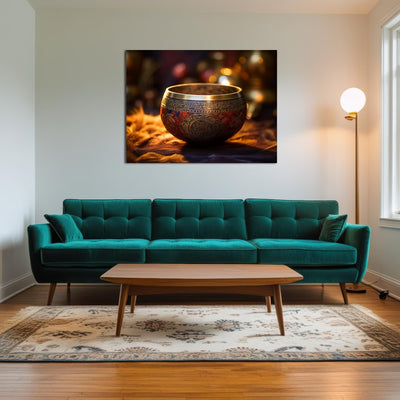 AUTO-MOCKUP ROOM | Singing bowl