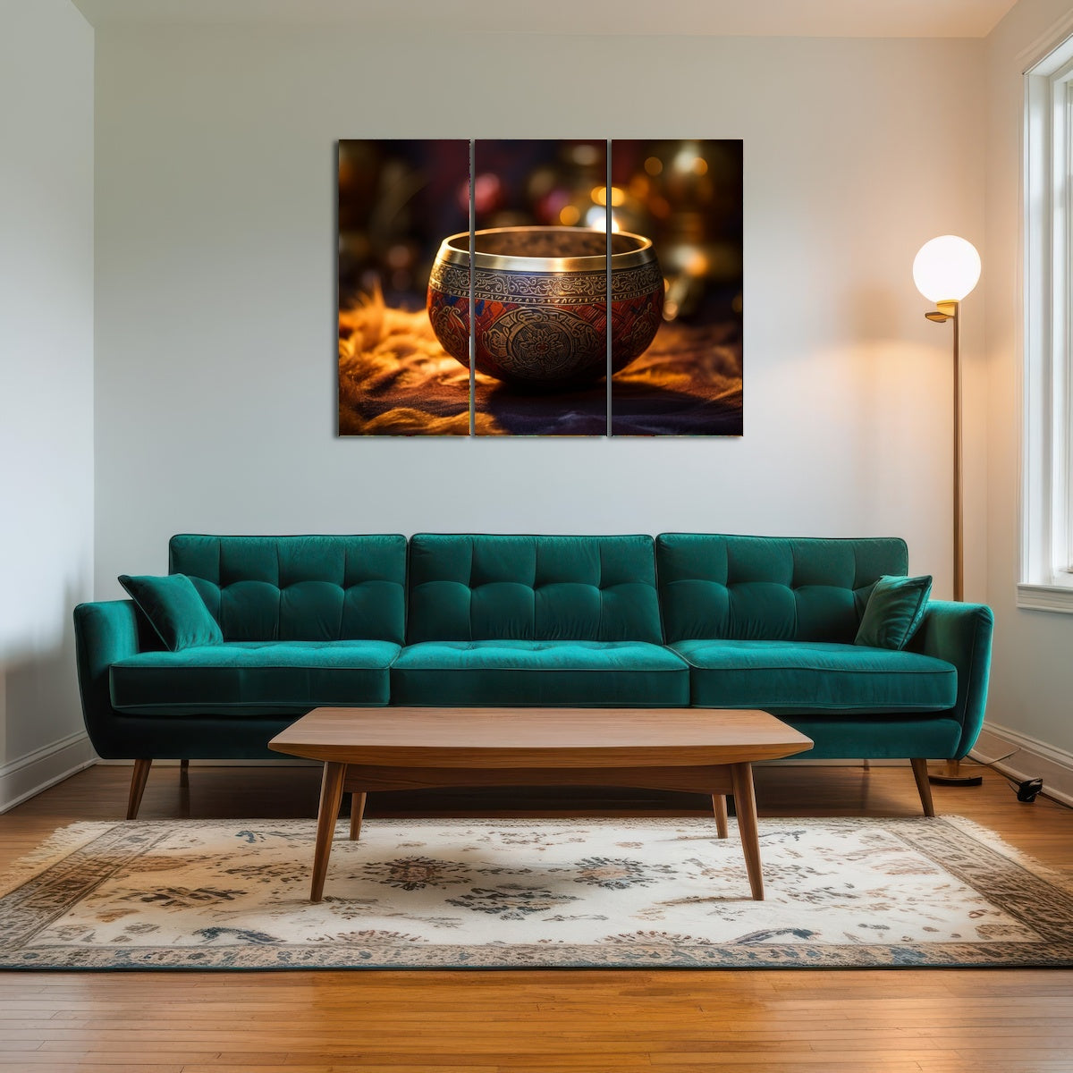 AUTO-MOCKUP ROOM | Singing bowl