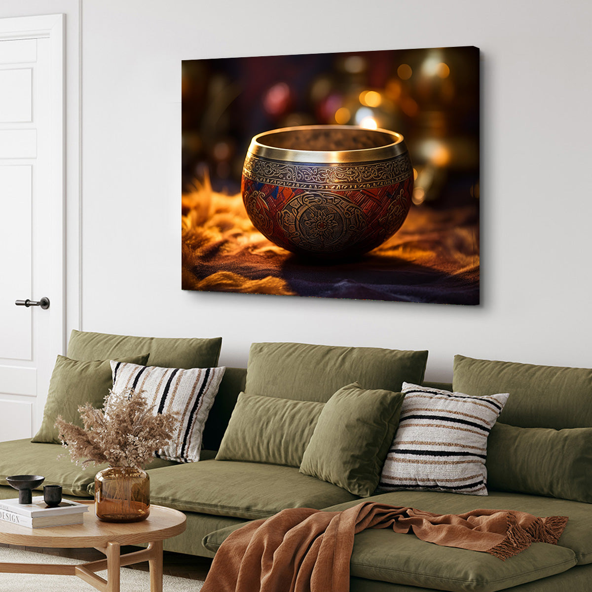 Singing Bowl Wall Art
