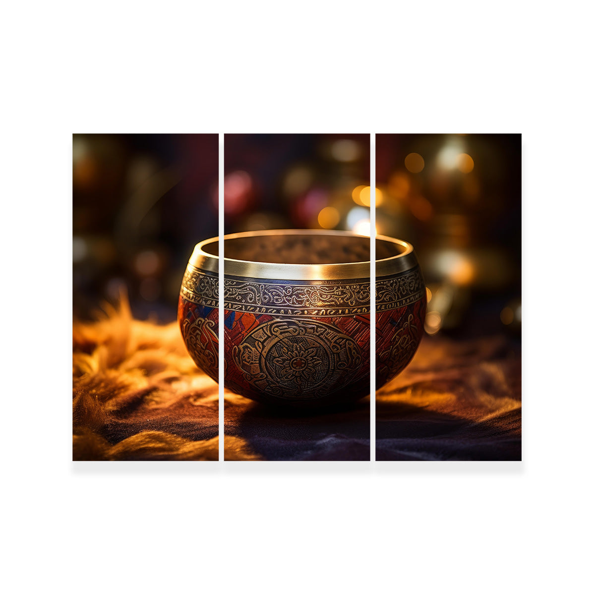 Singing Bowl Wall Art
