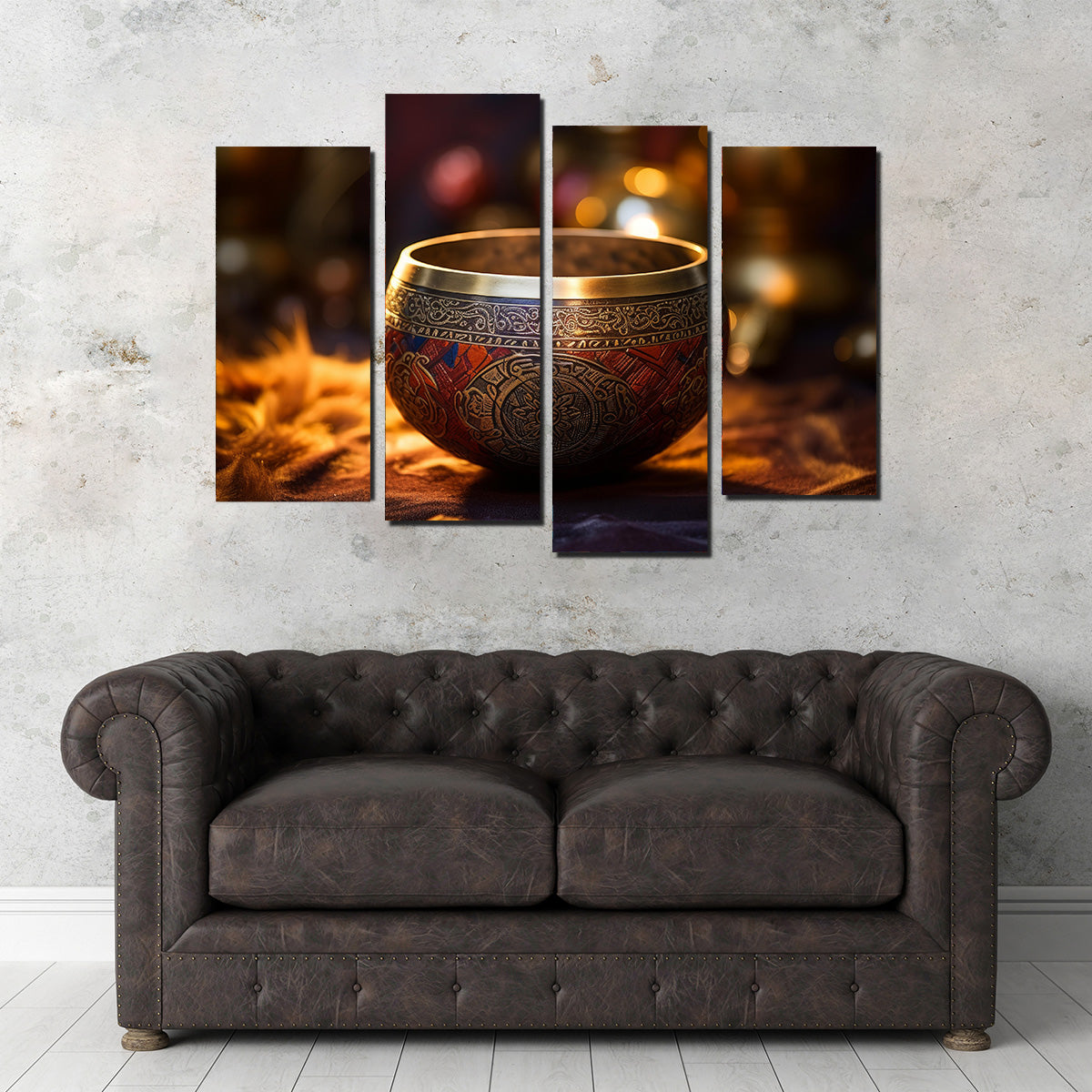 Singing Bowl Wall Art