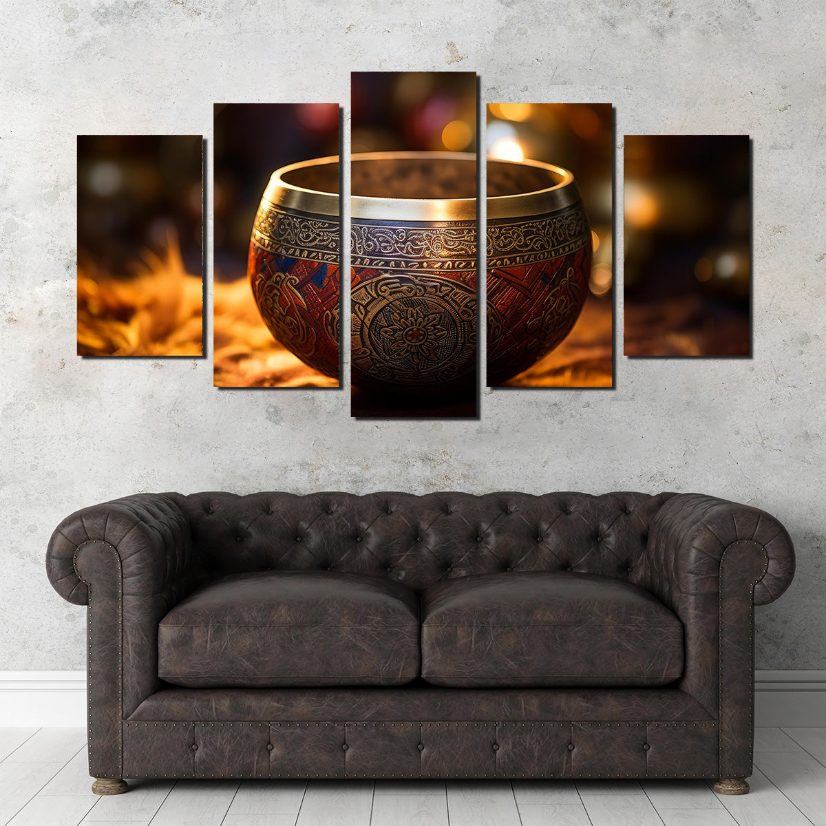 Singing Bowl Wall Art