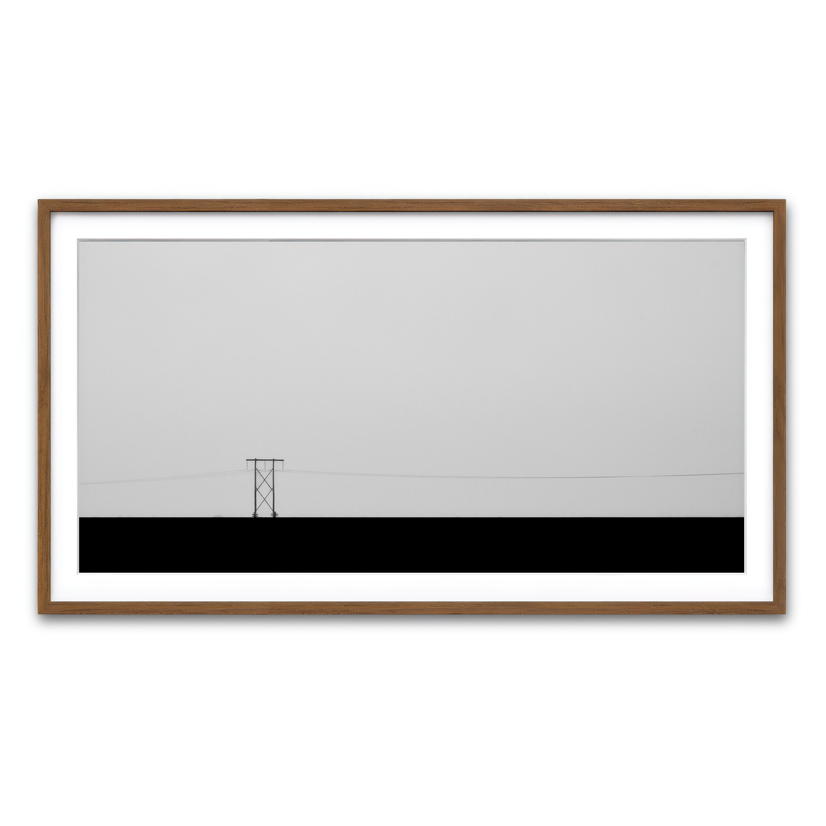 Framed Print 2x1 Walnut