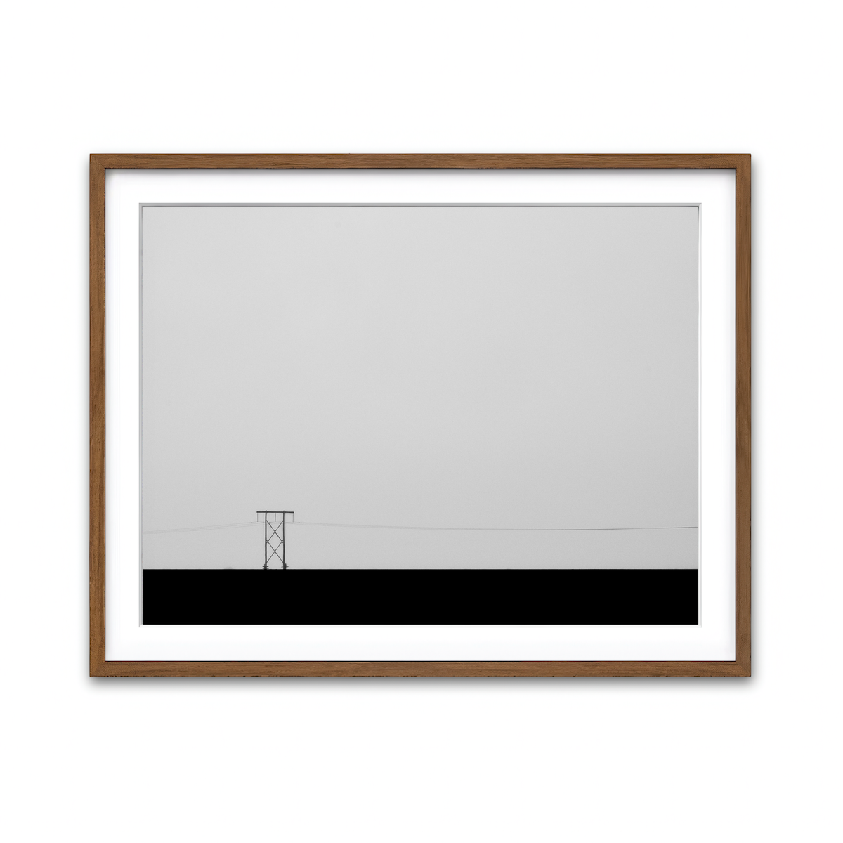 Framed Print 4x3 Walnut