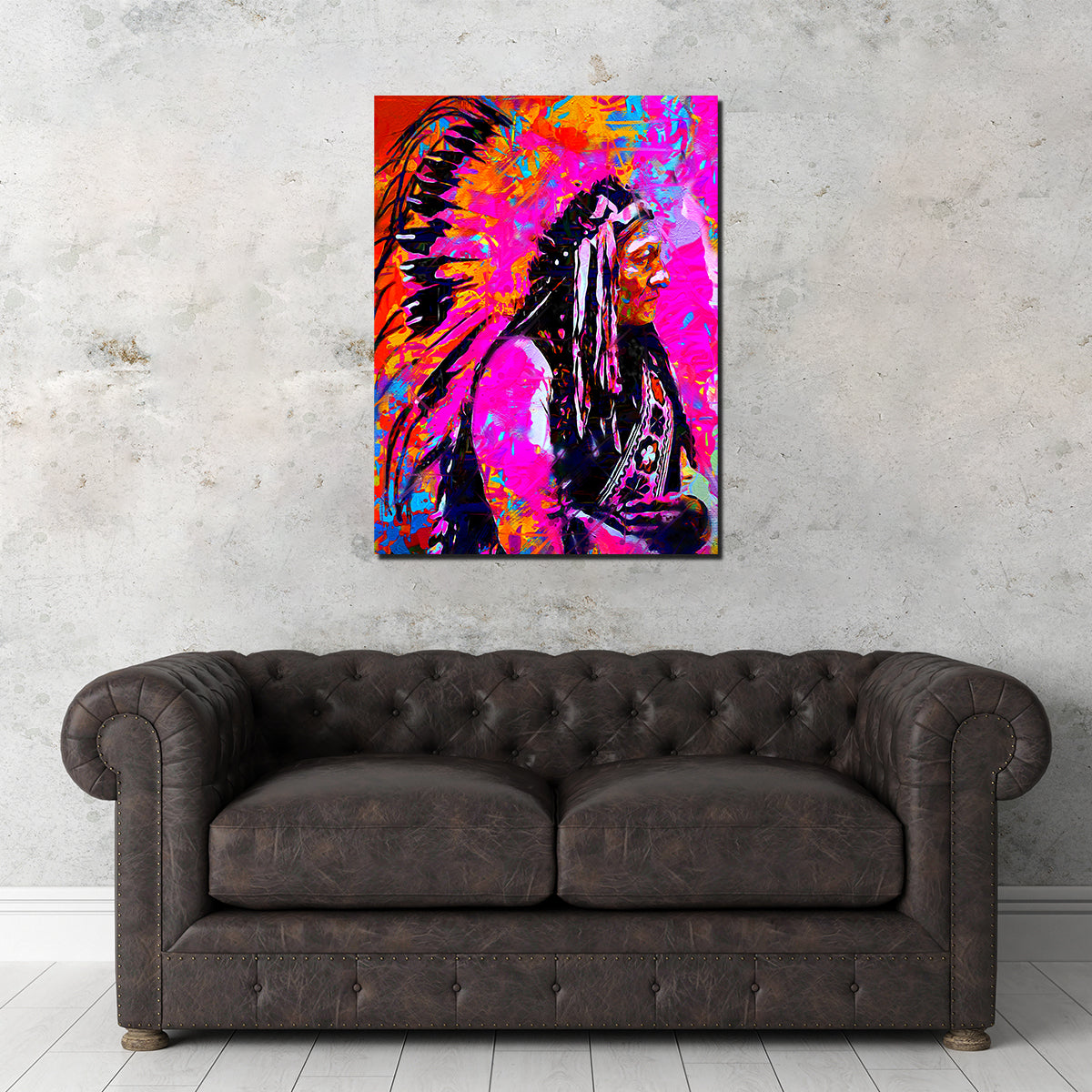 Sitting Bull Wall Art