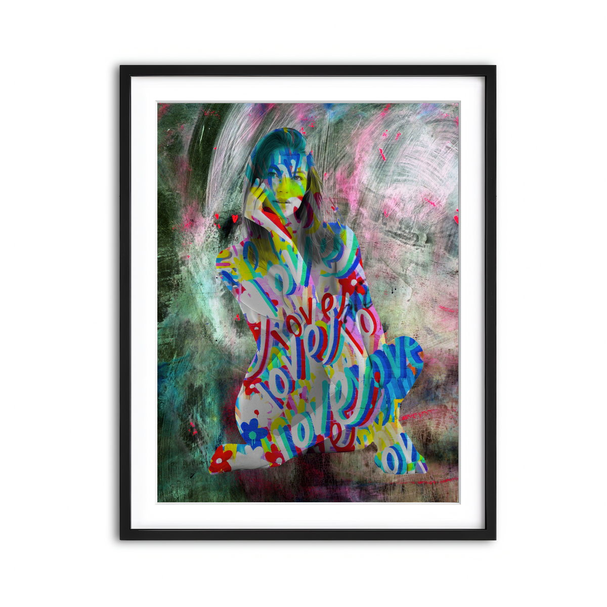 Framed Print 3x4 Black