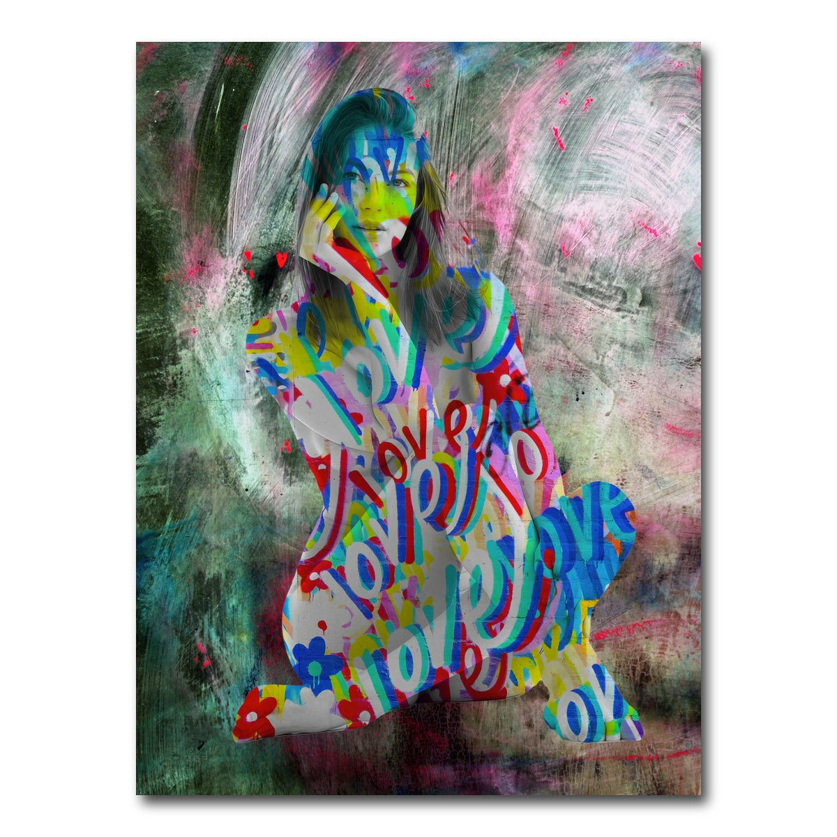 AUTO-MOCKUP WHITE | Sitting Venus | 1 Piece | Gallery Wrap Canvas | group=3x4