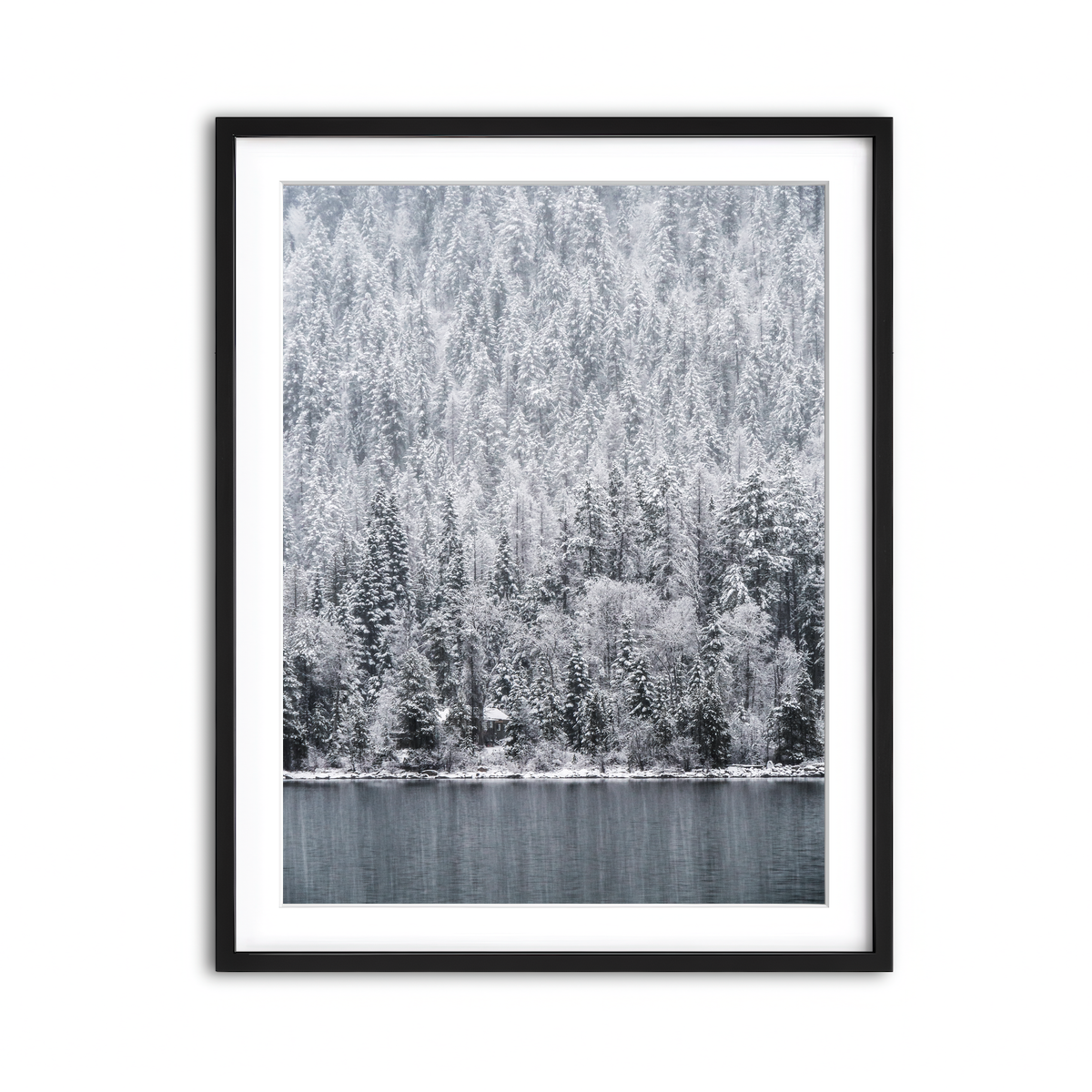 Framed Print 3x4 Black